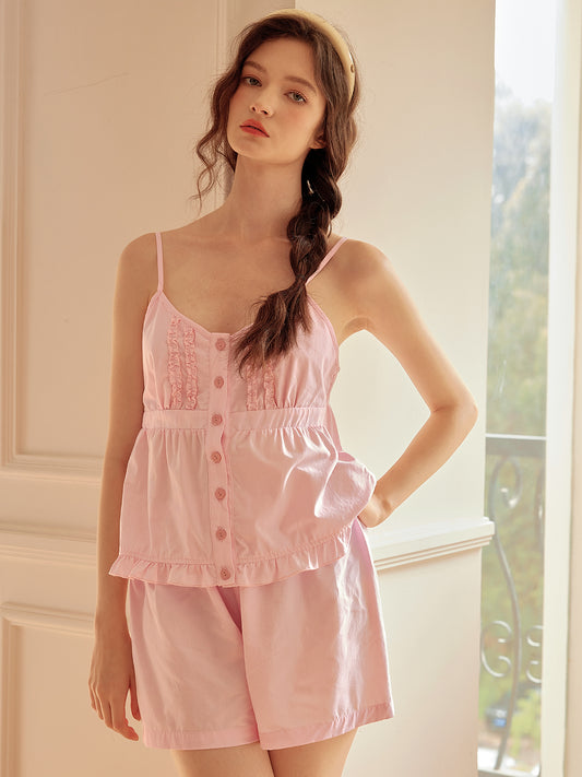 Cotton Short Pajamas Set For Women