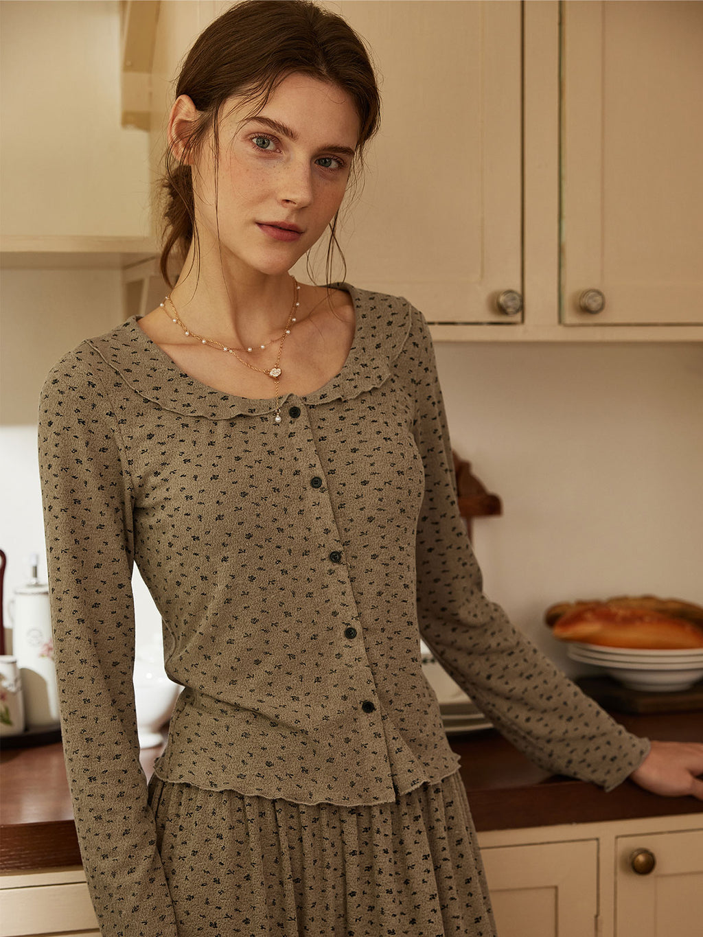 Cozy Vintage-Inspired Loungewear Set