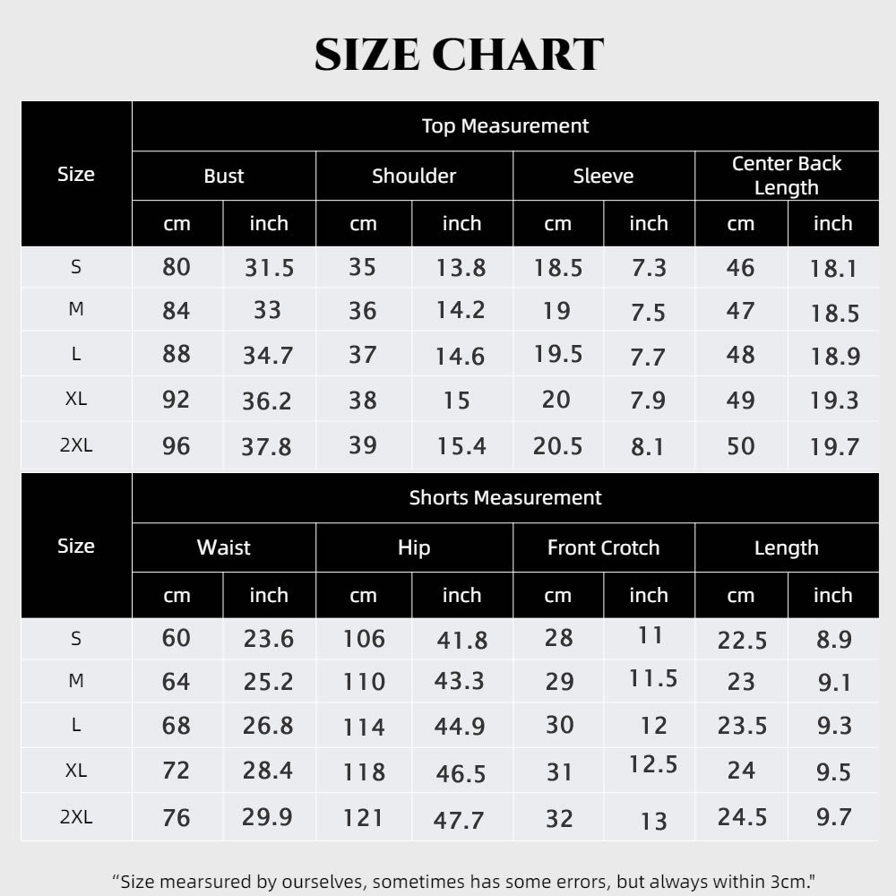 Short Sleeve Top Pajamas Set For Women