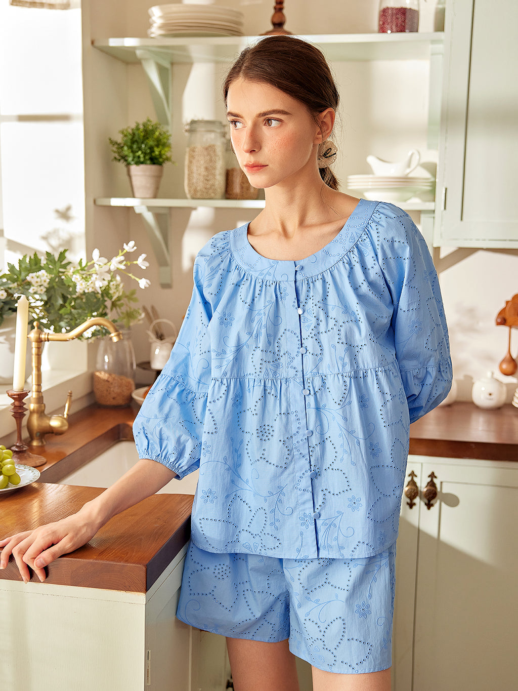 Cotton Pajamas Set For Women