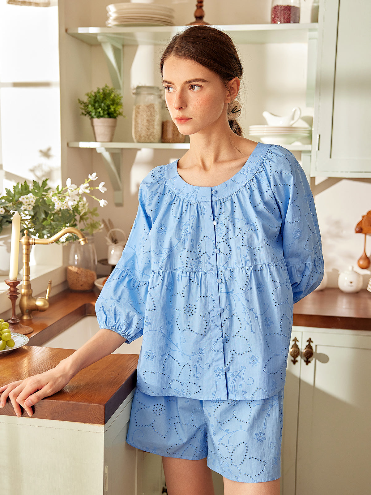 Cotton Pajamas Set For Women