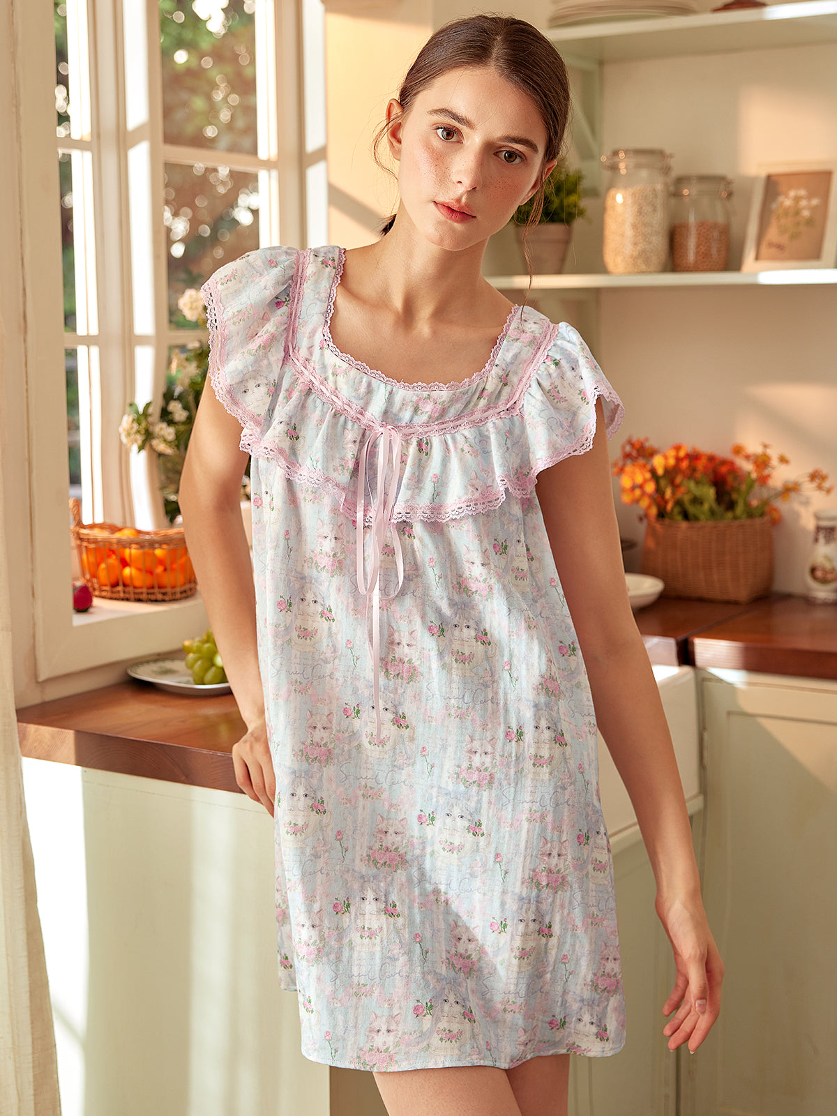 Cotton Nightgown For Women