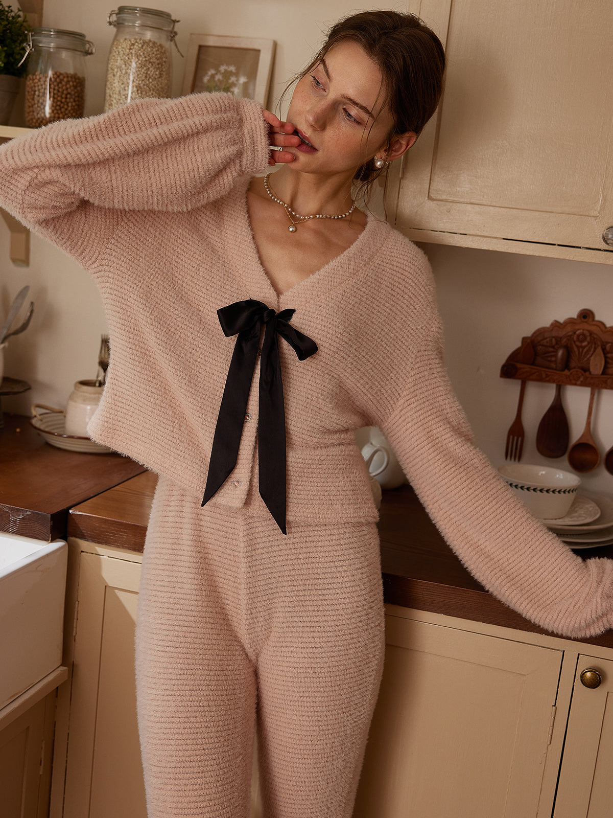 Women’s Soft Knit Lounge Set