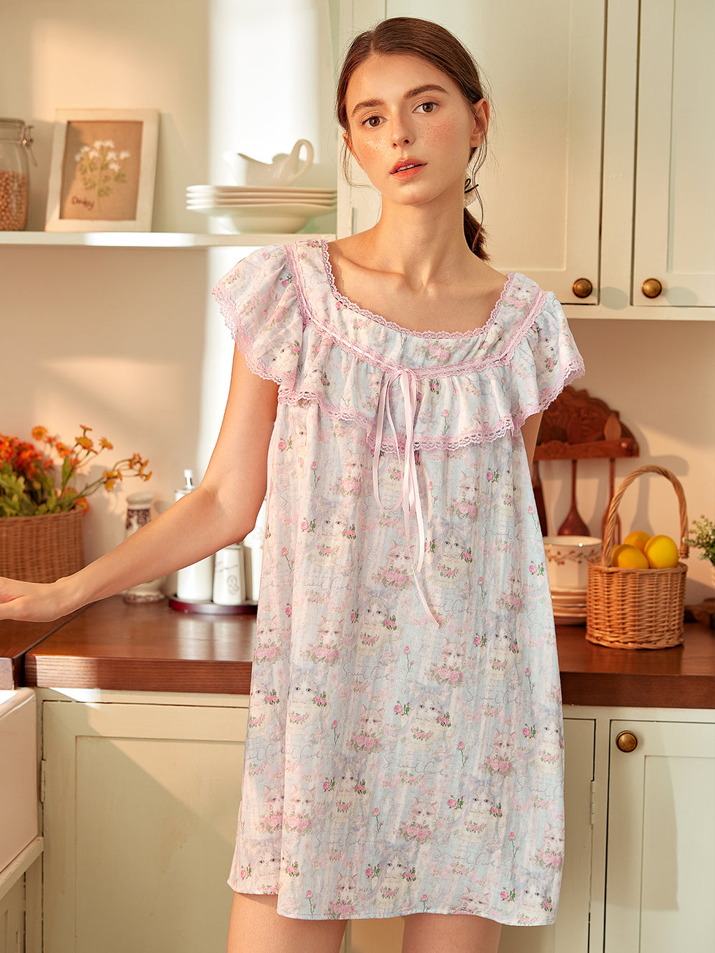 Cotton Nightgown For Women