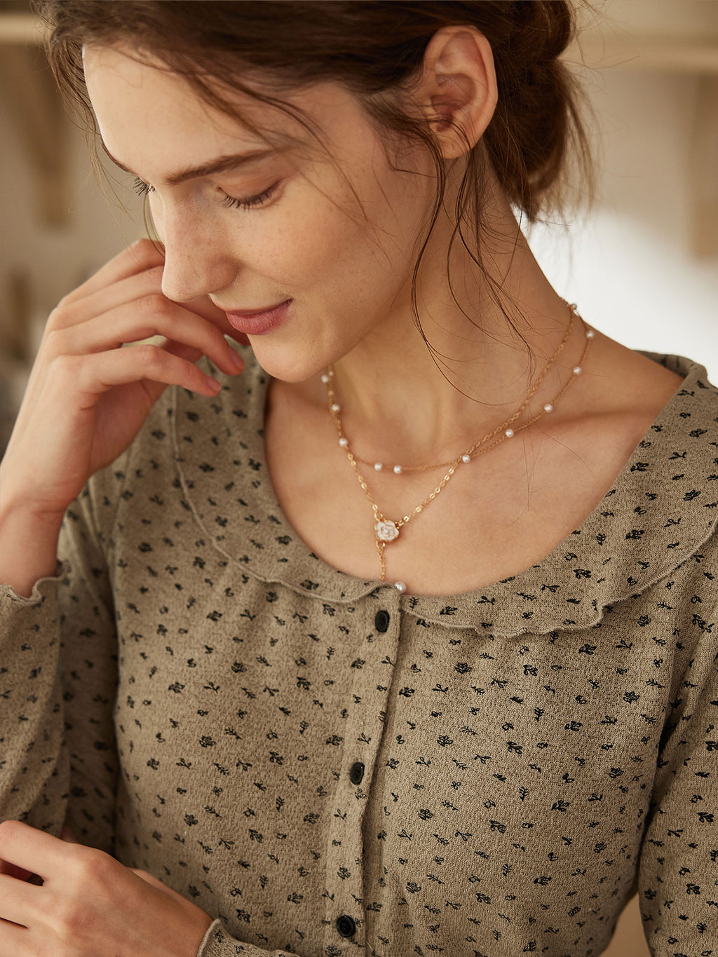 Cozy Vintage-Inspired Loungewear Set