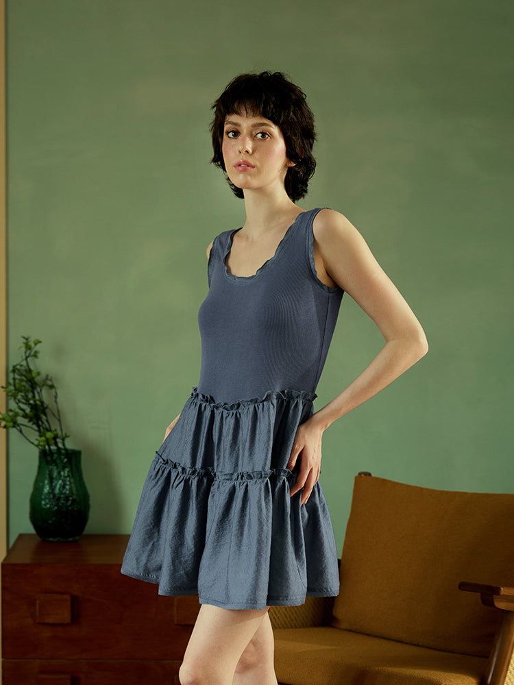 Sleeveless Nightgown For Women