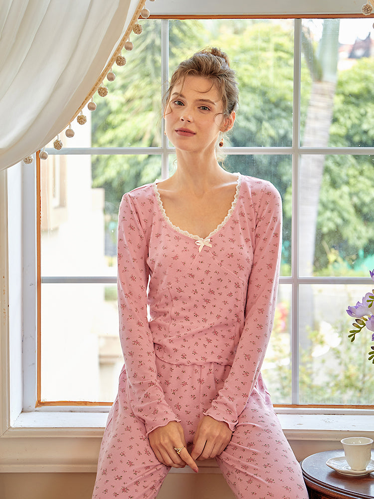 Longsleeve Pj Set For Women