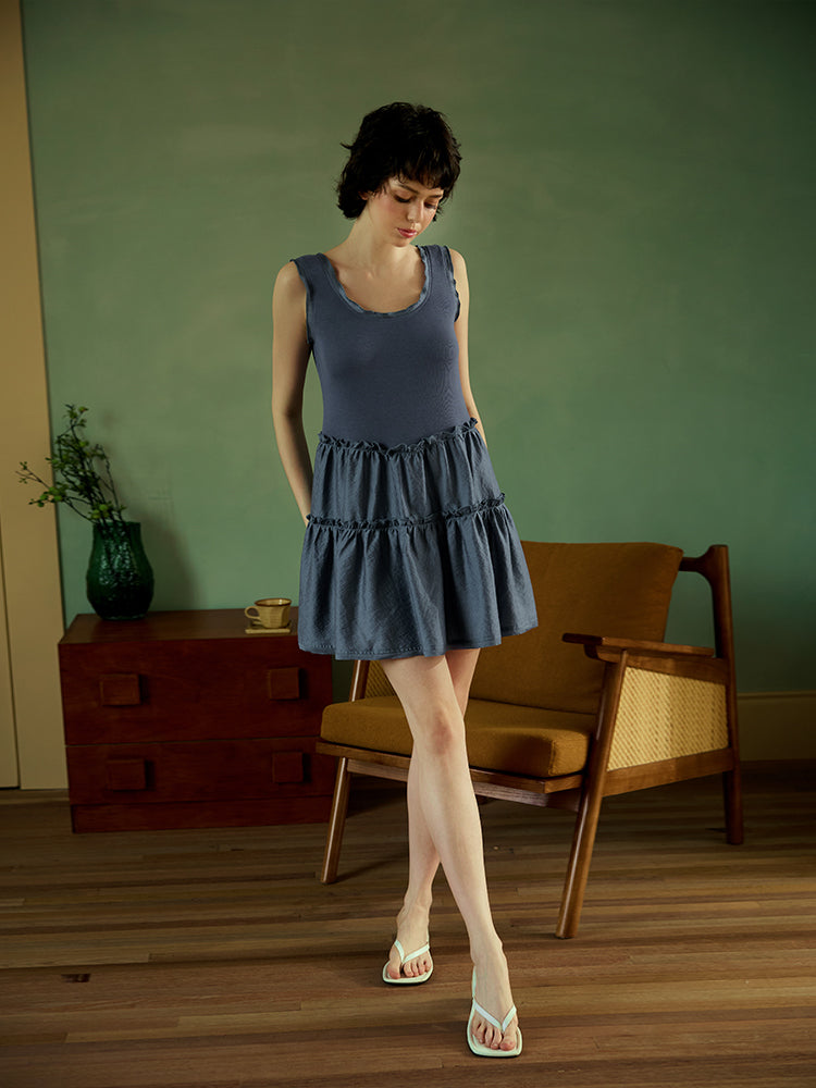 Sleeveless Nightgown For Women