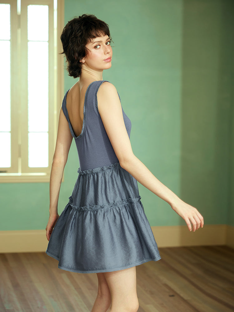 Sleeveless Nightgown For Women