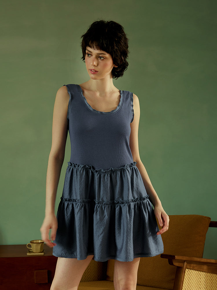 Sleeveless Nightgown For Women