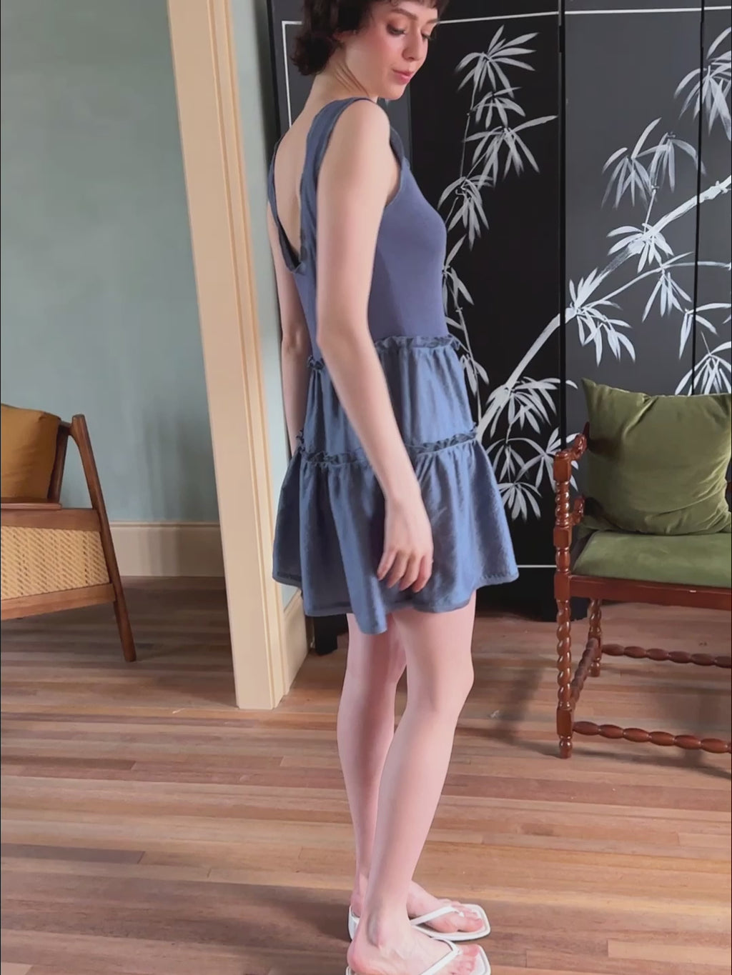 Sleeveless Nightgown For Women