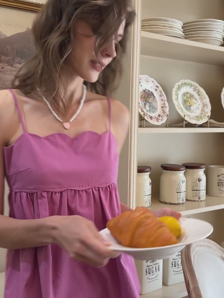 Womens Pajama Set with Pockets outside loungewear