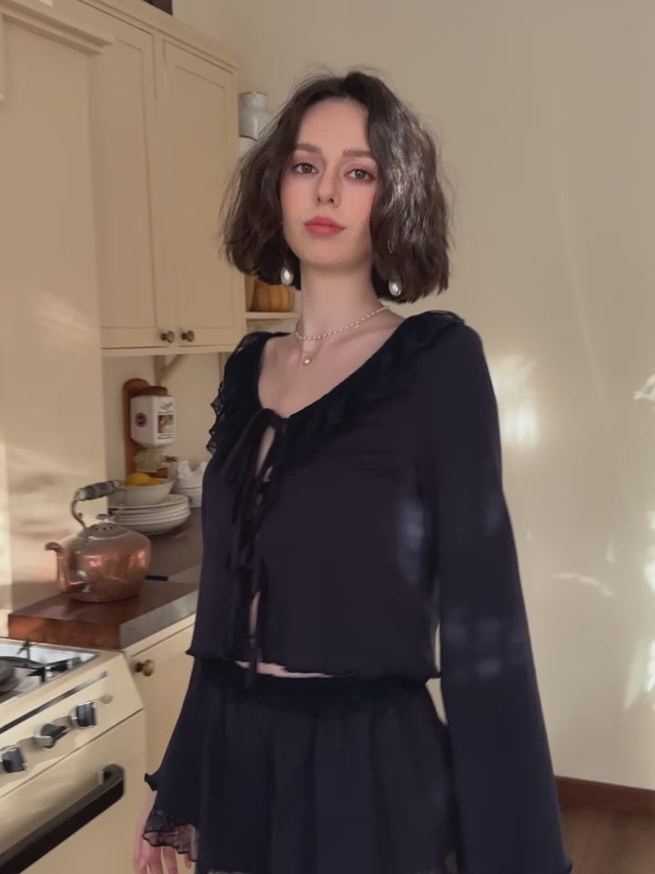 Women's 2-Piece Long Sleeve  Sleepwear Loungewear PJ Set